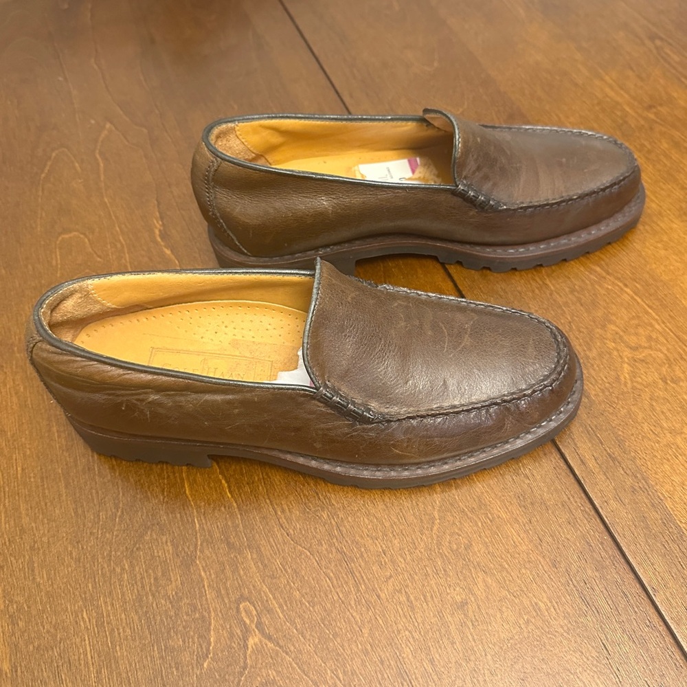 Cole Haan Brown Leather Women's Loafers - Picture 2 of 4